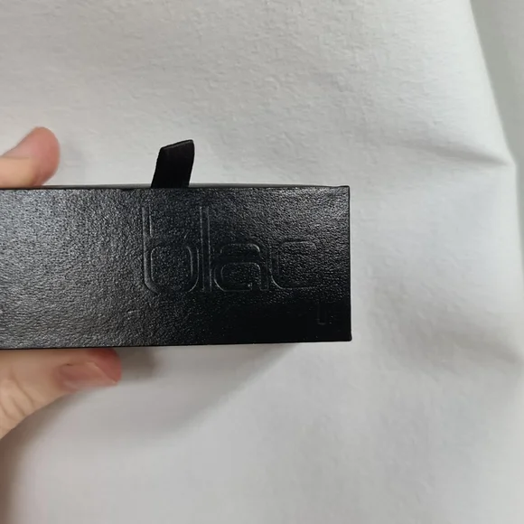 Blaq Mens Cuff Links Checked Cufflinks Silver Blue Yellow - Picture 2 of 7